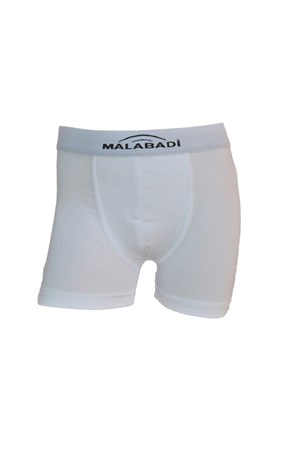 Malabadi Cotton  Erkek Çocuk Boxer Beyaz  208